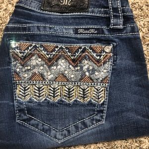 Size 28 Miss Me slim boot